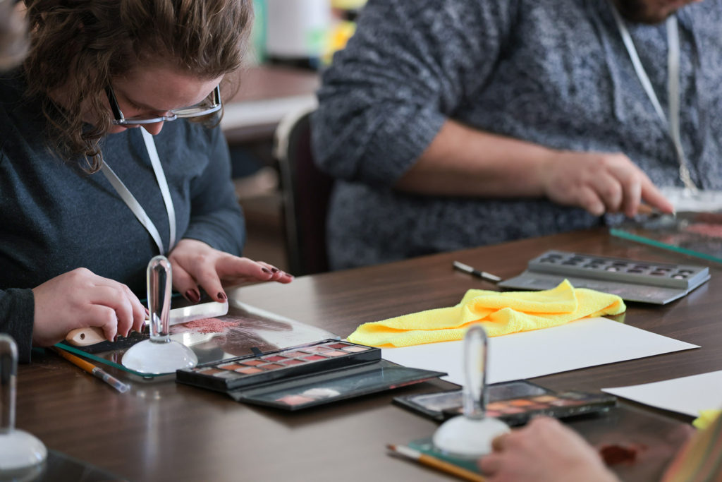 Schedule (scene of a workshop)