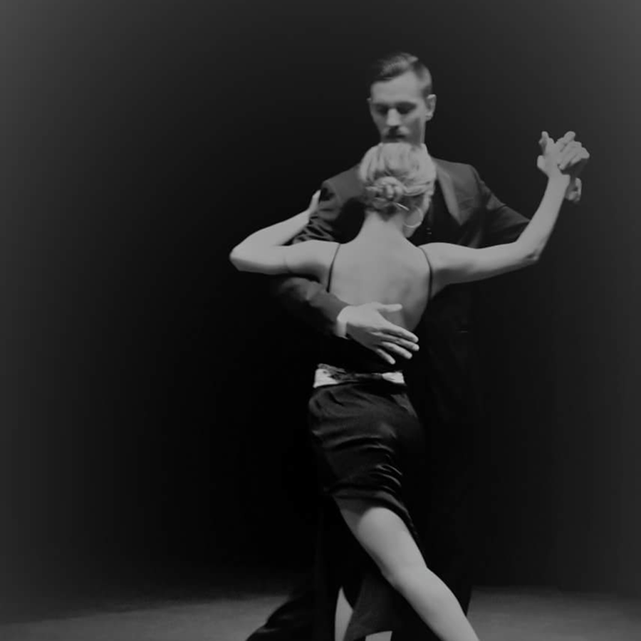 two people salsa dancing